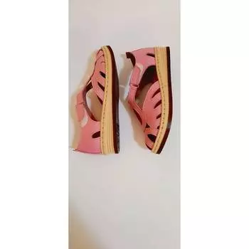 Женские босоножки на высоком каблуке из 100% натуральной кожи ярко-розового цвета Повседневные стильные сандалии высокого качества