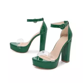 Женские босоножки на высоком каблуке, летняя мода, элегантные босоножки для вечеринок, женская обувь на платформе и каблуках для свадьбы 36 белый