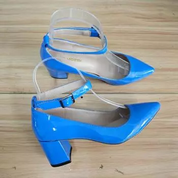 Женские босоножки с острым носком 55 мм, туфли-лодочки с открытой пяткой, туфли на высоком каблуке, удобные туфли для вечеринок и свадебных платьев 35 чёрный