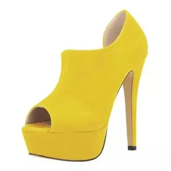 Женские босоножки, сексуальные туфли-лодочки с открытым носком, готические, для стриптиза, на высоком каблуке, с ремешком на щиколотке, на шпильке, на платформе, красные, для вечеринки и свадьбы, большой размер 44 35