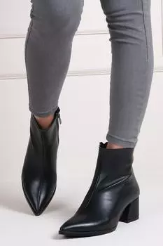Женские ботильоны Модные туфли на каблуках без шнуровки Женская обувь Сапоги