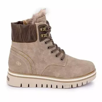 Женские ботильоны на шнуровке на молнии с меховой подкладкой DOCKERS BY GERLI