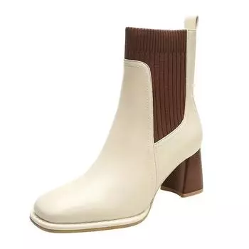 Женские ботильоны ручной работы из натуральной кожи класса люкс на среднем каблуке с застежкой-молнией черного цвета, короткие элегантные женские туфли, дизайнерская обувь 42 35