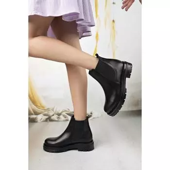 Женские ботинки челси из натуральной кожи