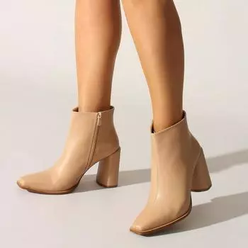 Женские ботинки и ботильоны из лакированной кожи Ten Leather