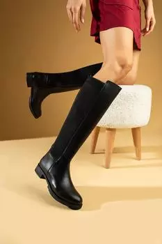 Женские ботинки из эластичной ткани ниже колена 59-8894-23