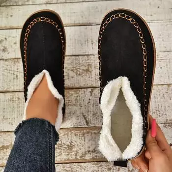 Женские ботинки, теплые ботильоны с мехом, зимняя обувь для женщин, зимние ботинки Mujer, новые зимние ботинки, зимняя обувь для женщин 39 коричневый