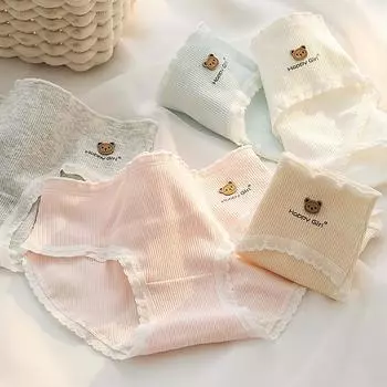 Женские боксеры, мягкое сексуальное дышащее модное нижнее белье, влагоотводящее нижнее белье L белый