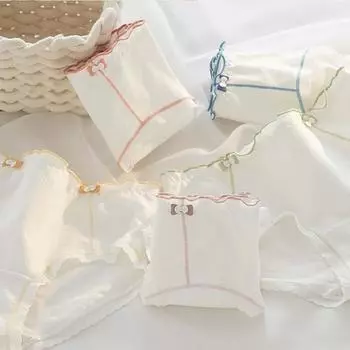 Женские боксеры, мягкое сексуальное дышащее модное нижнее белье, влагоотводящее нижнее белье L белый