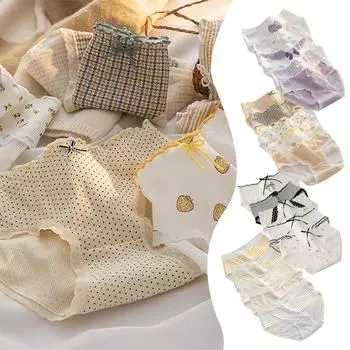 Женские боксеры, мягкое сексуальное дышащее модное нижнее белье, влагоотводящее нижнее белье M фиолетовый