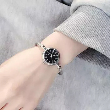 Женские браслеты-браслеты Geluna, уникальные наручные часы W-06, популярные корейские часы