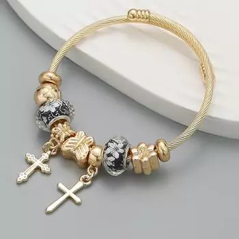 «Женские браслеты-кресты в стиле панцзя в европейском и американском стиле 2023 года» 64