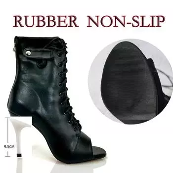 Женские брендовые ботинки для вечеринок 2024, женская сексуальная обувь на шпильках и высоком каблуке, женская обувь на каблуках для латинских танцев, 2024 для бальных танцев 39