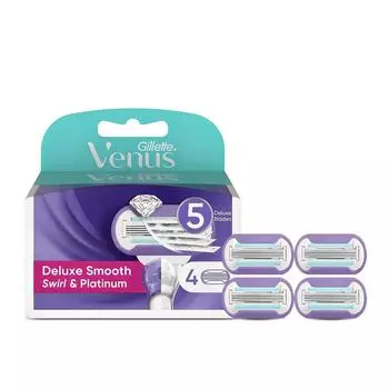 Женские бритвенные лезвия Venus Swirl, 1 набор, 4 шт.