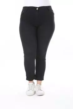 Женские брюки больших размеров с двойными штанинами Брюки больших размеров