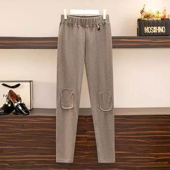 Женские брюки, длинные брюки с эластичной резинкой на талии, повседневные свободные женские спортивные штаны больших размеров, однотонные летние шаровары 2XL чёрный