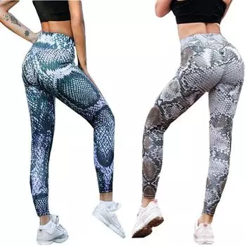 Женские брюки для йоги, леггинсы для фитнеса, бесшовные леггинсы с высокой талией, эластичные колготки для бега, большие размеры S красный