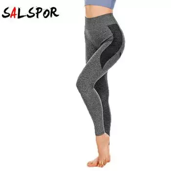 Женские брюки для йоги с высокой талией, ягодицами, быстросохнущие удобные спортивные эластичные обтягивающие леггинсы