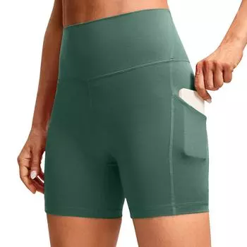 Женские брюки для йоги с завышенной талией и подъемом бедер, шорты для бега на открытом воздухе, шорты для фитнеса и укороченные брюки S темно-синий