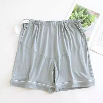 Женские брюки для сна летние тонкие компрессионные полоски поддержка живота шорты свободного кроя можно носить на улице регулируемые домашние брюки XL