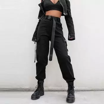 Женские брюки-карандаш с высокой талией, летние спортивные штаны, повседневные женские брюки, брюки-капри S хаки