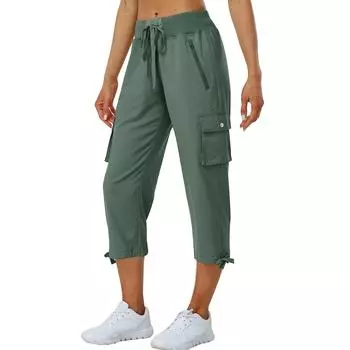 Женские брюки-карго свободного покроя с низкой талией, летние повседневные легкие брюки с карманами