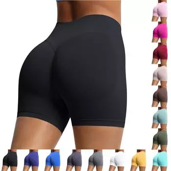 Женские брюки летние свободные штаны для йоги удобные тренировочные штаны с карманами L армия зеленый