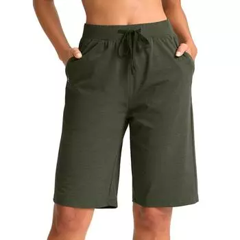 Женские брюки-палаццо, летние широкие повседневные длинные брюки в стиле бохо с карманами M армия зеленый