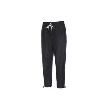 Женские брюки прямого покроя Under Armour Solid Woven, черные 1373593-001 S
