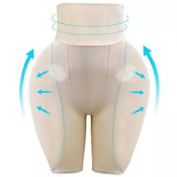 Женские брюки с губчатой подушкой, боди, нижнее белье, корсет, корректирующее белье, трусы XL