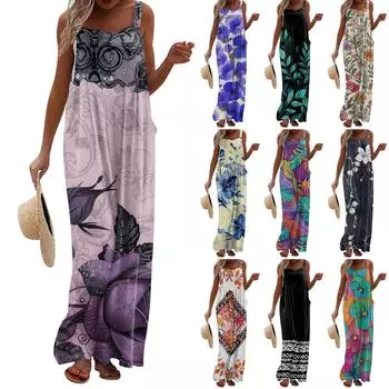 Женские брюки с ремешком, модный свободный боди с широкими штанинами и карманами M чёрный