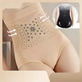 Женские брюки с высокой талией, послеродовые брюки для контроля живота, брюки с подтяжкой бедер, женские брюки с высокой талией, корректирующие фигуру L чёрный