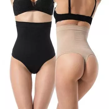 Женские брюки с высокой талией, трусы для живота, скульптурное нижнее белье, формирователь тела, большие размеры XXXL чёрный