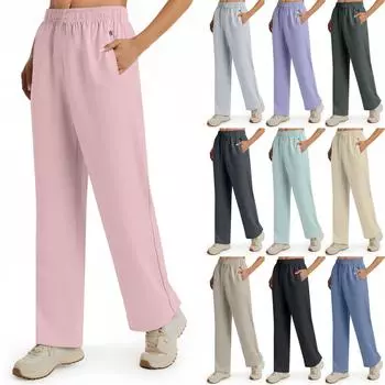 Женские брюки Stretch Active женские унисекс быстросохнущие брюки дышащие свободные брюки крутые эластичные брюки для женщин с карманами на молнии L армия зеленый