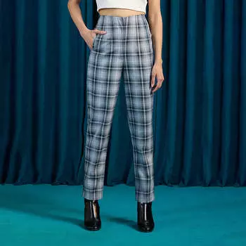 Женские брюки Virgio длиной до щиколотки, зауженные книзу 26 серый