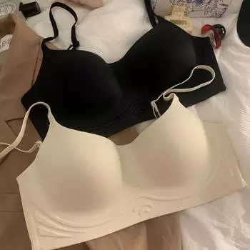 Женские бюстгальтеры без бретелей, цельное нижнее белье, бюстгальтеры Push Up с открытой спиной для женщин, простое нижнее белье с подушечками, бюстгальтер 32/70AB