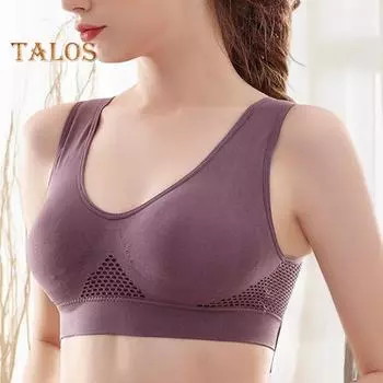 Женские бюстгальтеры, дышащие, впитывающие пот, шикарные противоударные спортивные бюстгальтеры с эффектом пуш-ап, внутренняя одежда 4XL арбуз красный