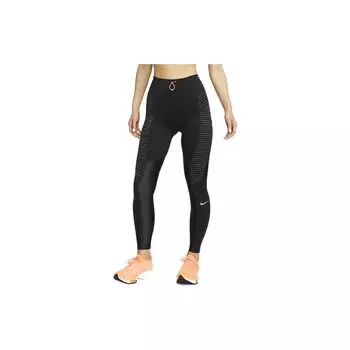 Женские быстросохнущие дышащие леггинсы для бега Nike Dri-FIT, черные DD6856-010 S