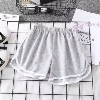 Женские быстросохнущие капри из ледяного шелка 2025: Летние широкие брюки с манжетами, больших размеров, повседневные спортивные M 70-103 lbs