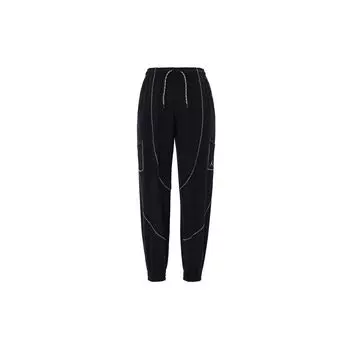 Женские быстросохнущие трикотажные брюки Jordan Sport Line с манжетами, черные FB4660-010 M