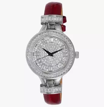 Женские часы Adee Kaye Mondo G-3 Collection Crystal Accents с австрийским камнем и кварцевым механизмом AK2522-L
