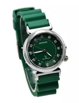 Женские часы Бизнес Популярный Модный Бренд Водонепроницаемые Подарочные Часы [Artstate AS3224A] Радиоуправляемые Радиоуправляемые серебряный