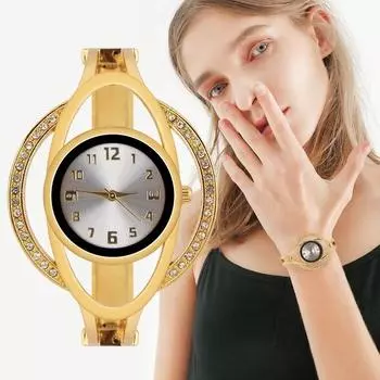 Женские часы-браслет Montre Femme со стальным ремешком, кварцевые наручные часы