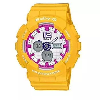 Женские часы CASIO BABY-G BA-120-9B Оранжевый оранжевый