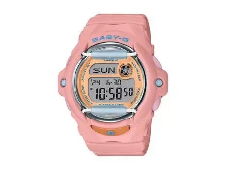 Женские часы CASIO Baby-G BG-169PB-4JF пляжного цвета, кораллово-розовый, с полимерным ремешком, НОВЫЕ