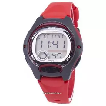 Женские часы Casio Digital Sports Illuminator LW-200-4AVDF