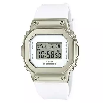 Женские часы Casio G-Shock Digital с полимерным ремешком GM-S5600G-7 GMS5600G-7 200M серый