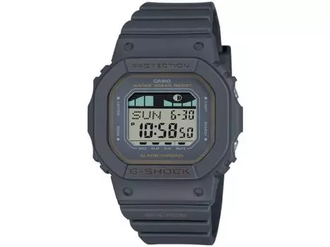 Женские часы CASIO G-Shock GLX-S5600-1JF G-LIDE, черный полимерный ремешок день/дата, НОВИНКА