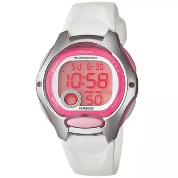 Женские часы Casio с белым ремешком [Casio] LW-200-7AV [Товар]