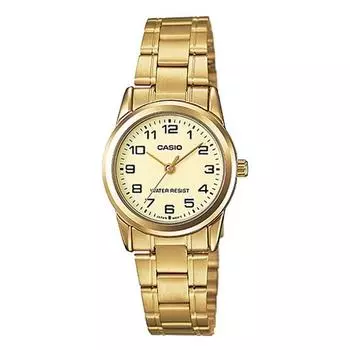 Женские часы Casio с металлическим ремешком LTP-V001G-9B